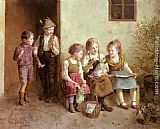 Edmund Adler Mahlzeit! painting